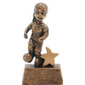 Junior Star Female Soccer Figurine - 6"